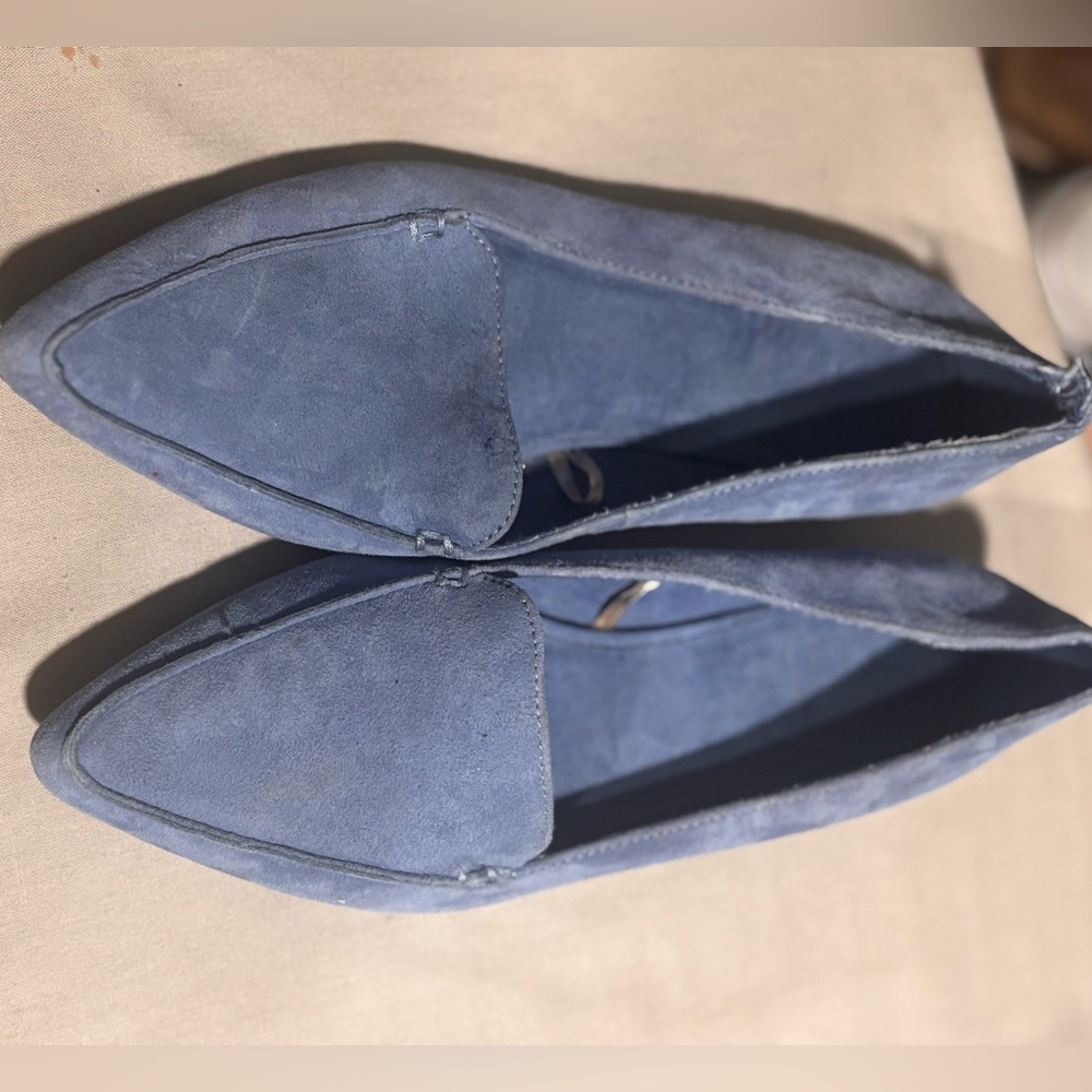 GAP Navy Blue Suede Loafers